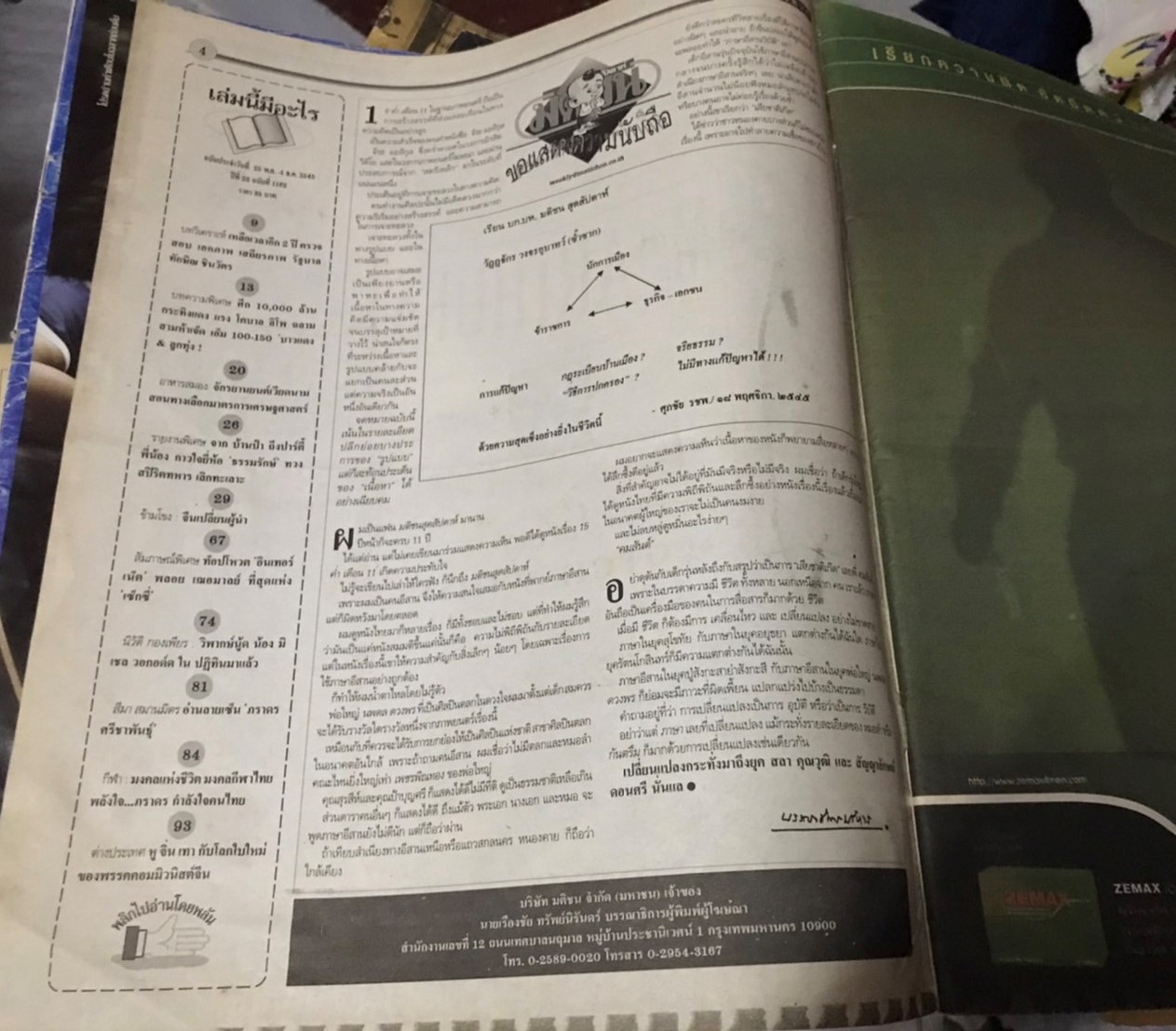 มติชนสุดสัปดาห์ ฉบับที่ 1162 และ 1277 (มือสองสภาพเหลืองเก่าเก็บ) สำเนา