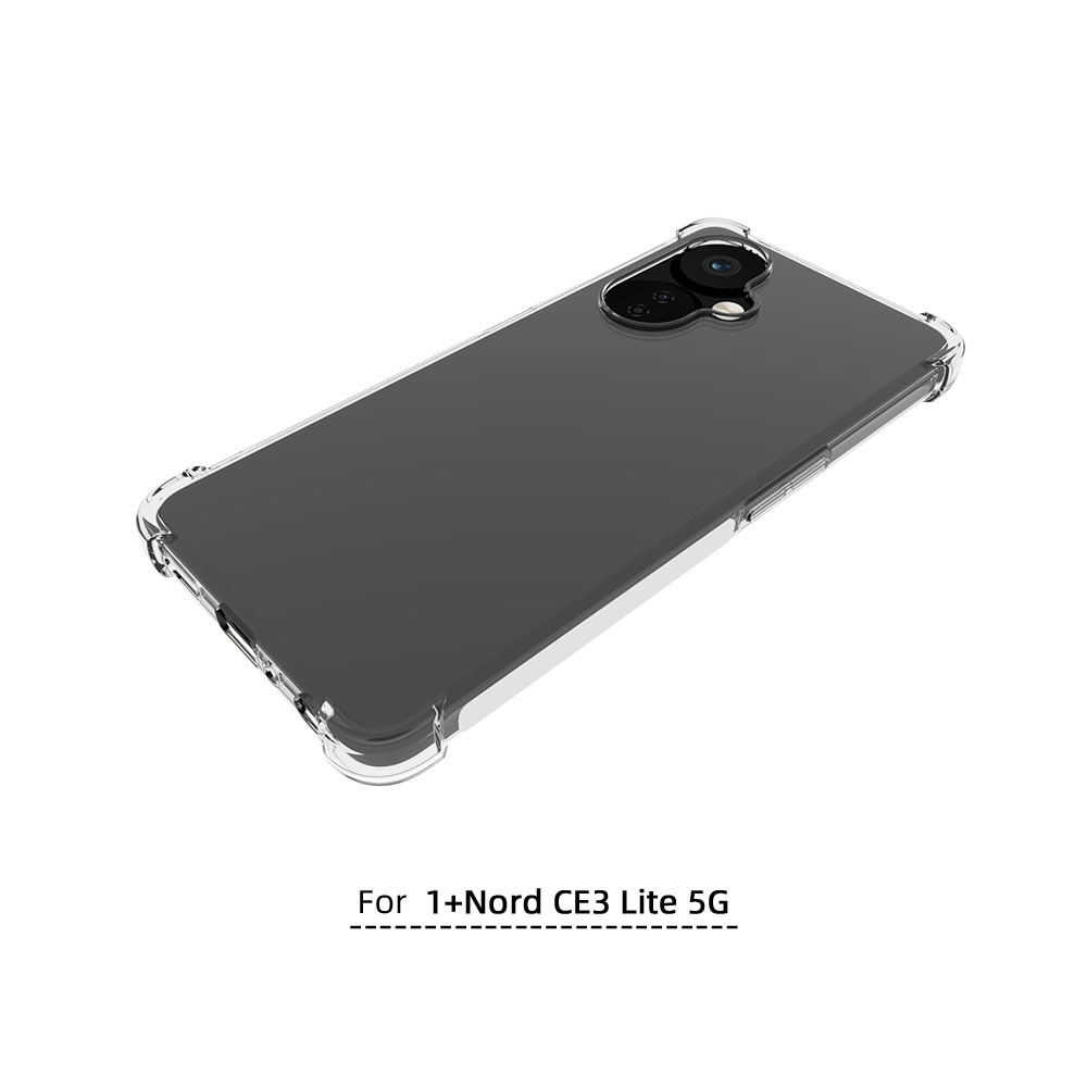 เคส OnePlus Nord CE 3 Lite 5G ใสเสริมขอบและมุมกันกระแทก