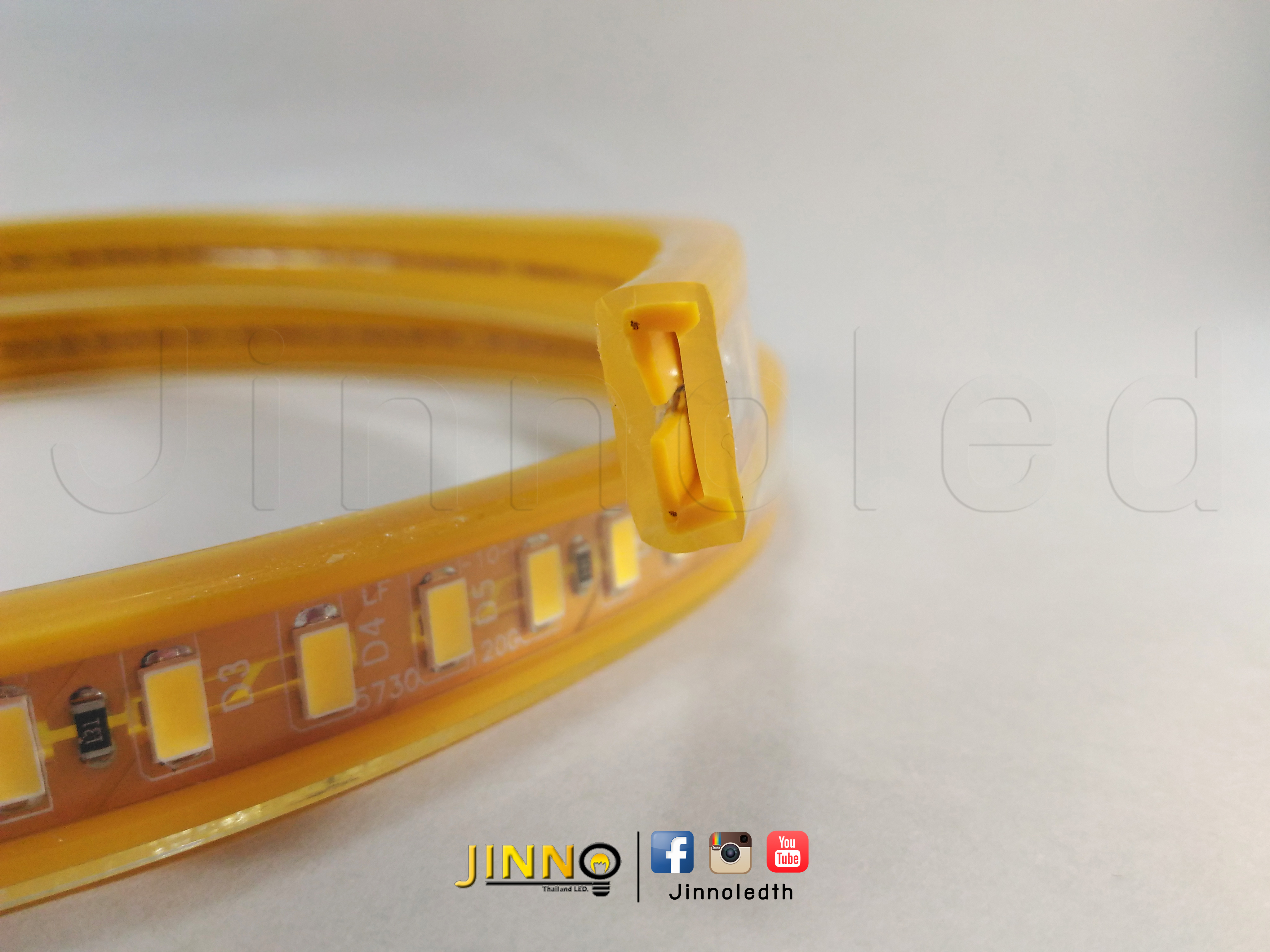 ไฟสายยาง 220v รุ่น 5630 120led รุ่น Colour wire