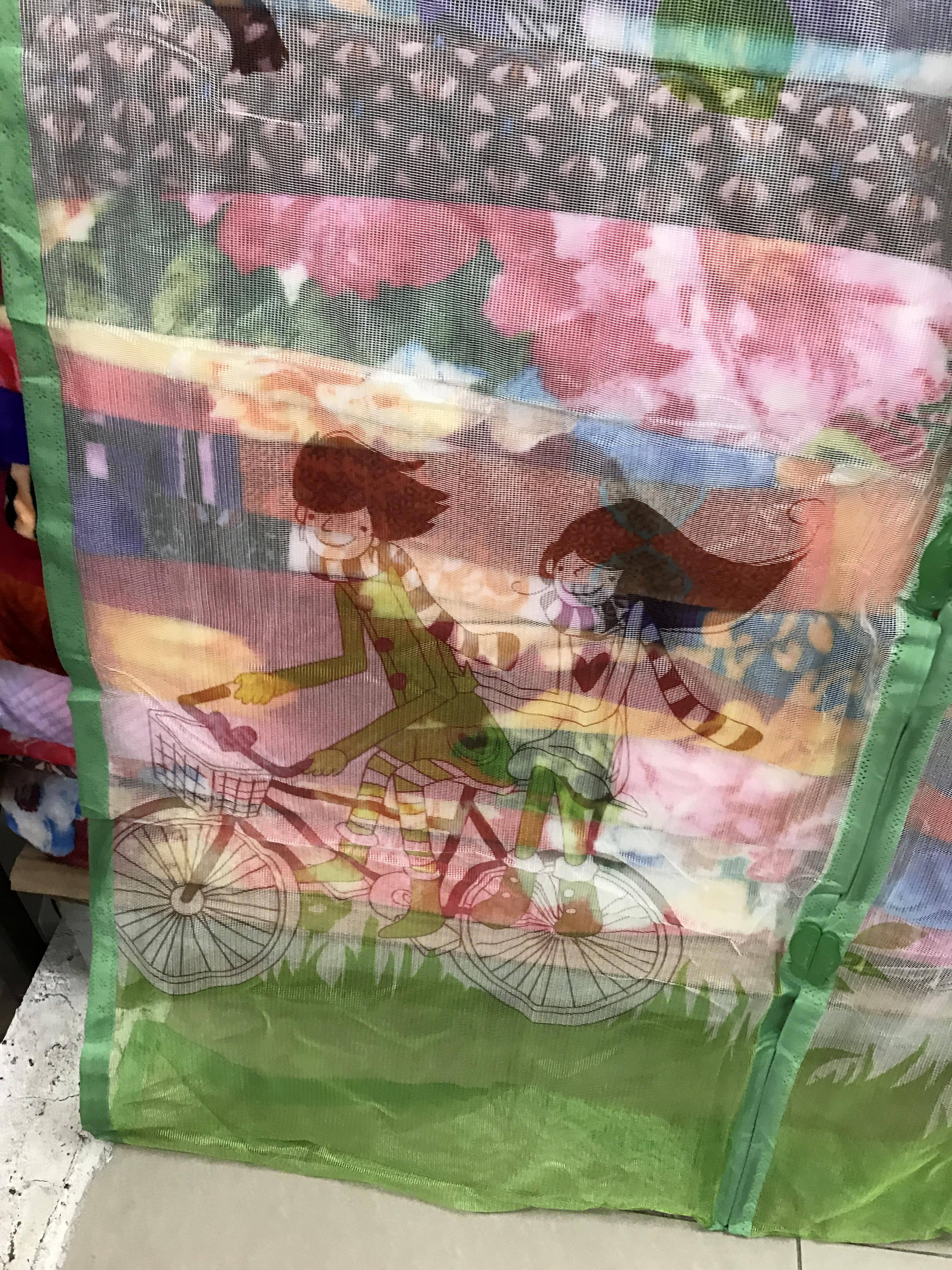 ม่านกันแมลง มุ้งกันยุง แบบติดประตู 139.- ส่งฟรี ขนส่งเอกชน