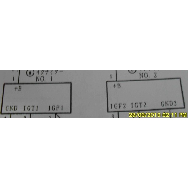 หนังสือ วงจรไฟฟ้า Wiring Diagram Toyota Caldina เครื่องยนต์ 7A-FE TWiN COIL