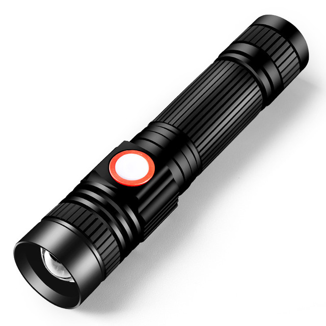 ไฟฉายพกพา แบบขยายได้ คุณภาพดี ชาร์จได้แบบ USB Skytrack A2