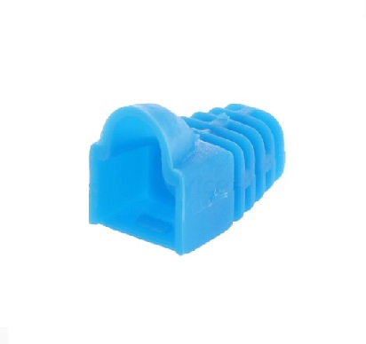 หัวต่อสาย LINK CAT 6 New RJ45 PLUG (10ตัว/Pack) - สีฟ้าปลายแหลม