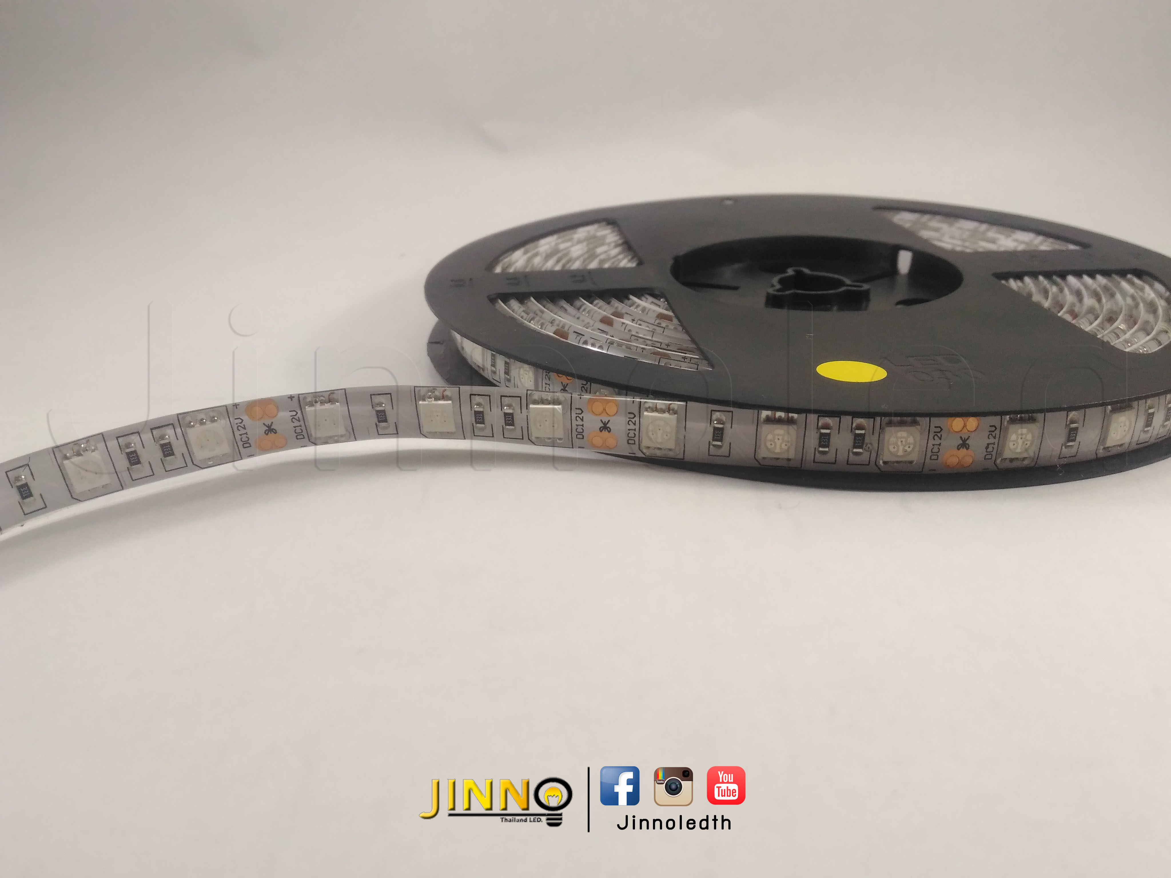 ไฟริบบิ้น 12v รุ่น 5050 IP65 : แบบกันน้ำ