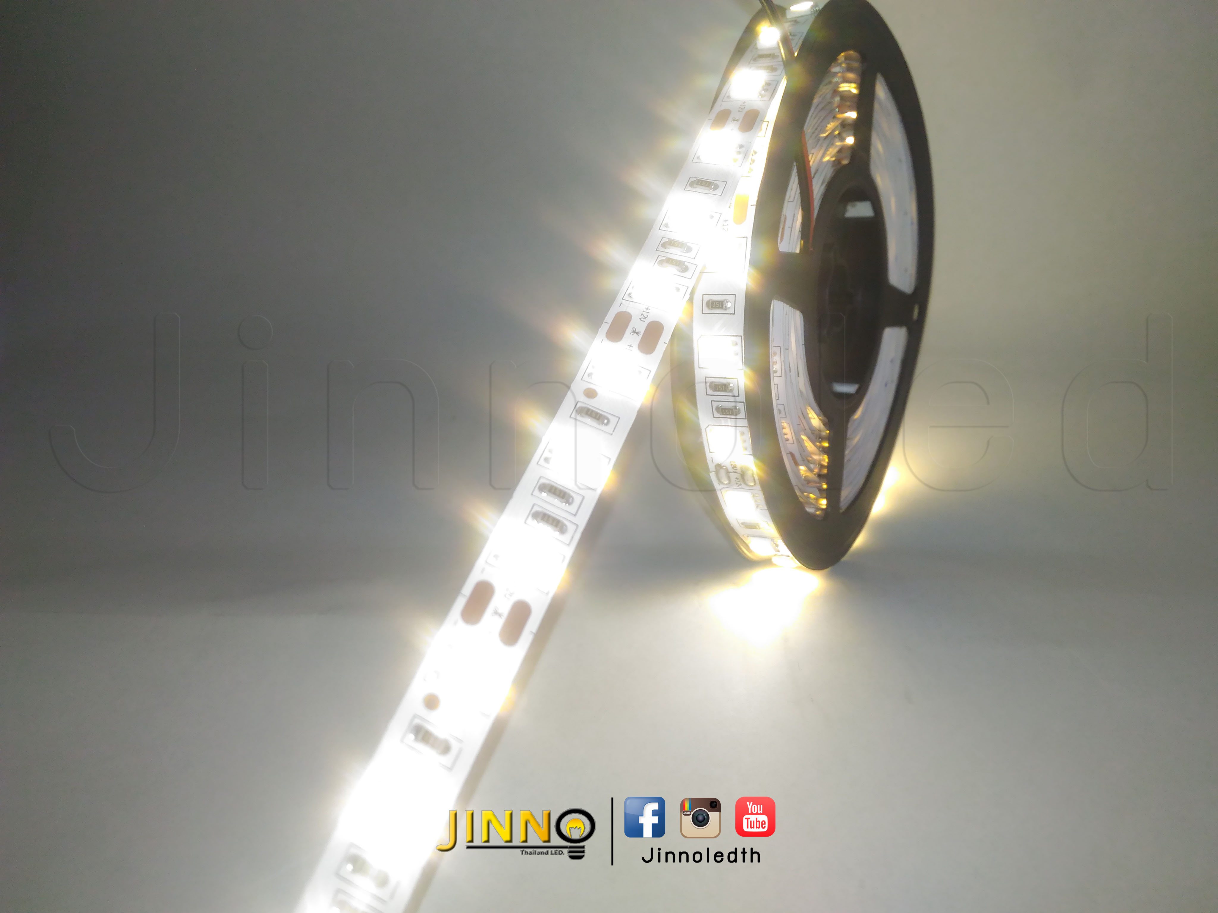 ไฟริบบิ้น 12v รุ่น 5050 IP20 : แบบไม่กันน้ำ