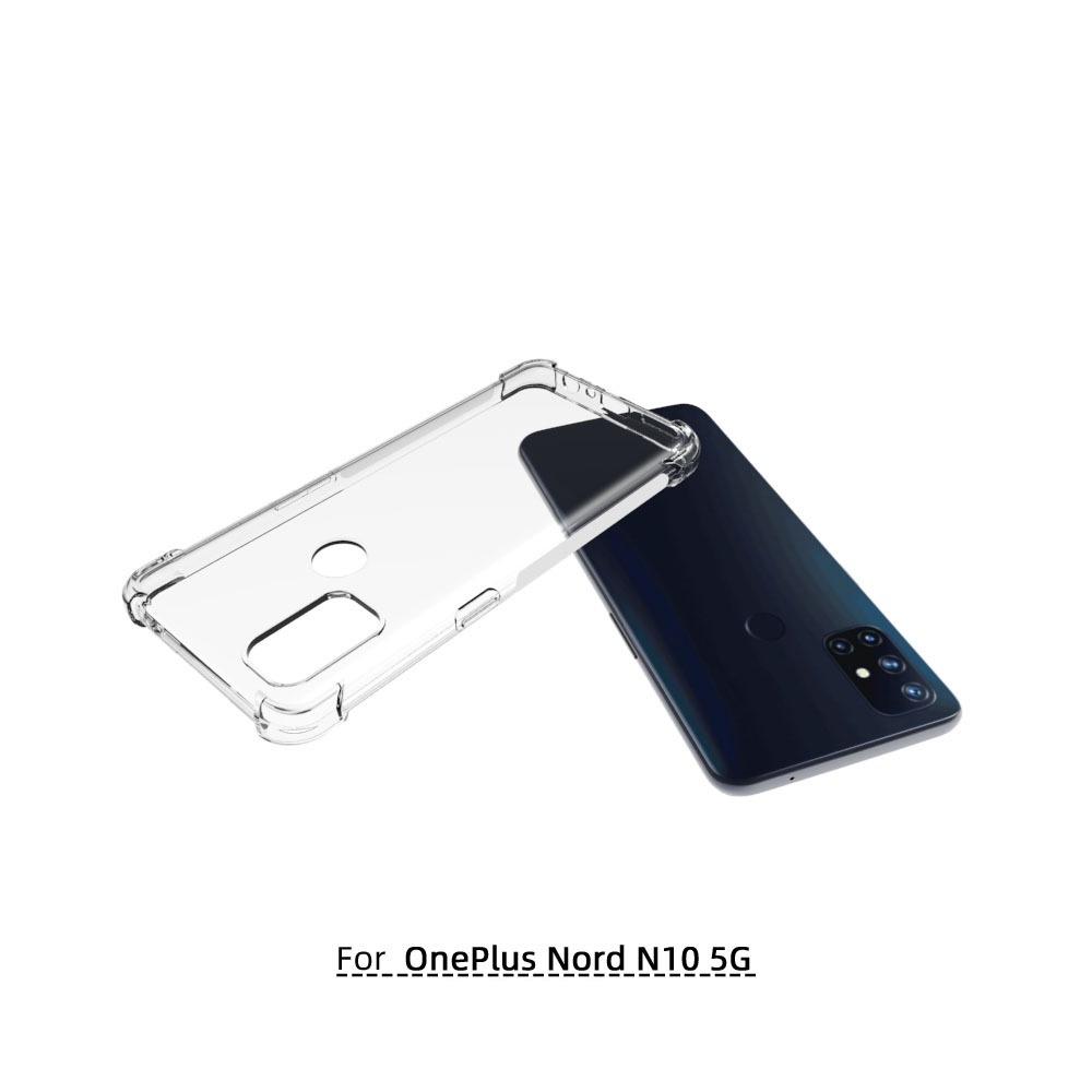 เคส OnePlus Nord N10 5G ใสเสริมขอบและมุมกันกระแทก