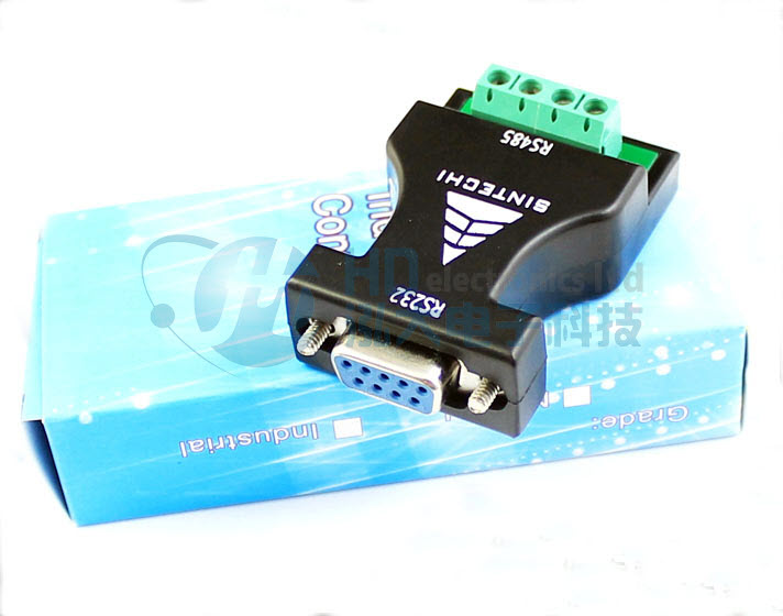 DB9 9-Pin RS232 to RS485 Passive Adapter Converter ตัวแปลง RS-232 to RS-485