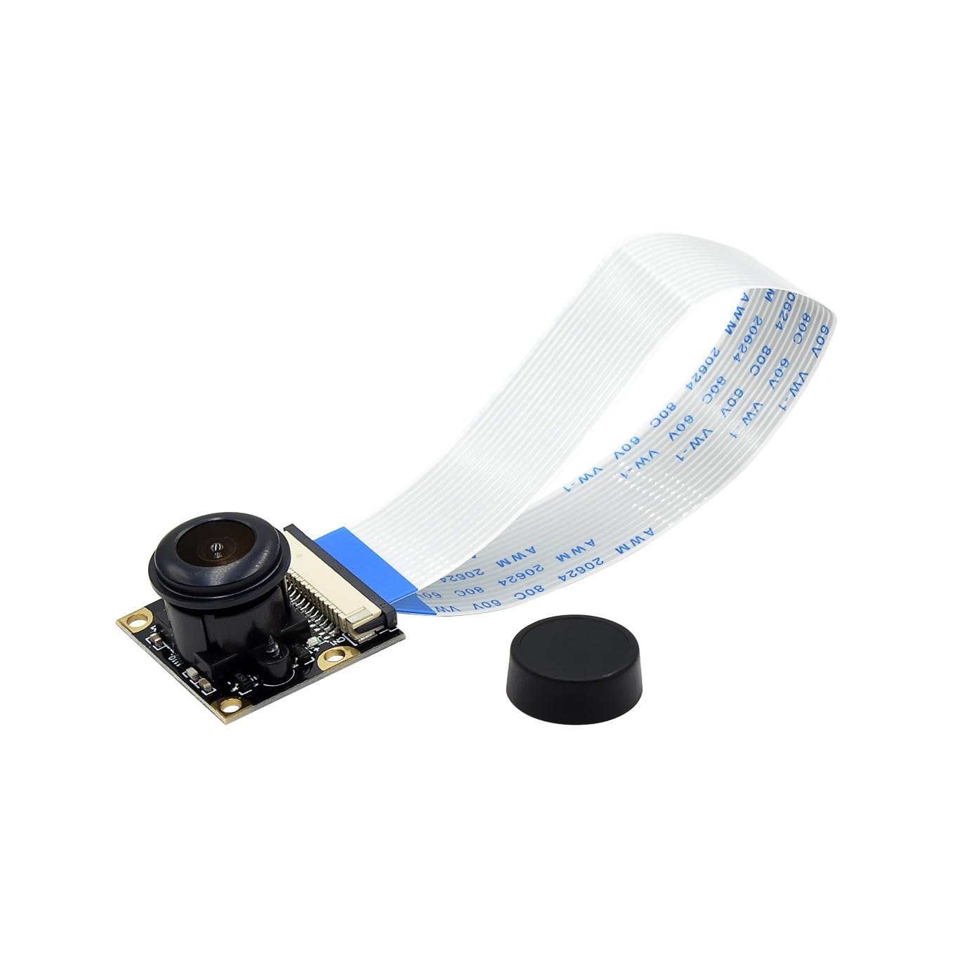 5MP OV5647 Wide Angle Fish-Eye Lens Night Vision Camera for Raspberry Pi กล้องมุมกว้าง รองรับอินฟราเรด สำหรับมองกลางคืน