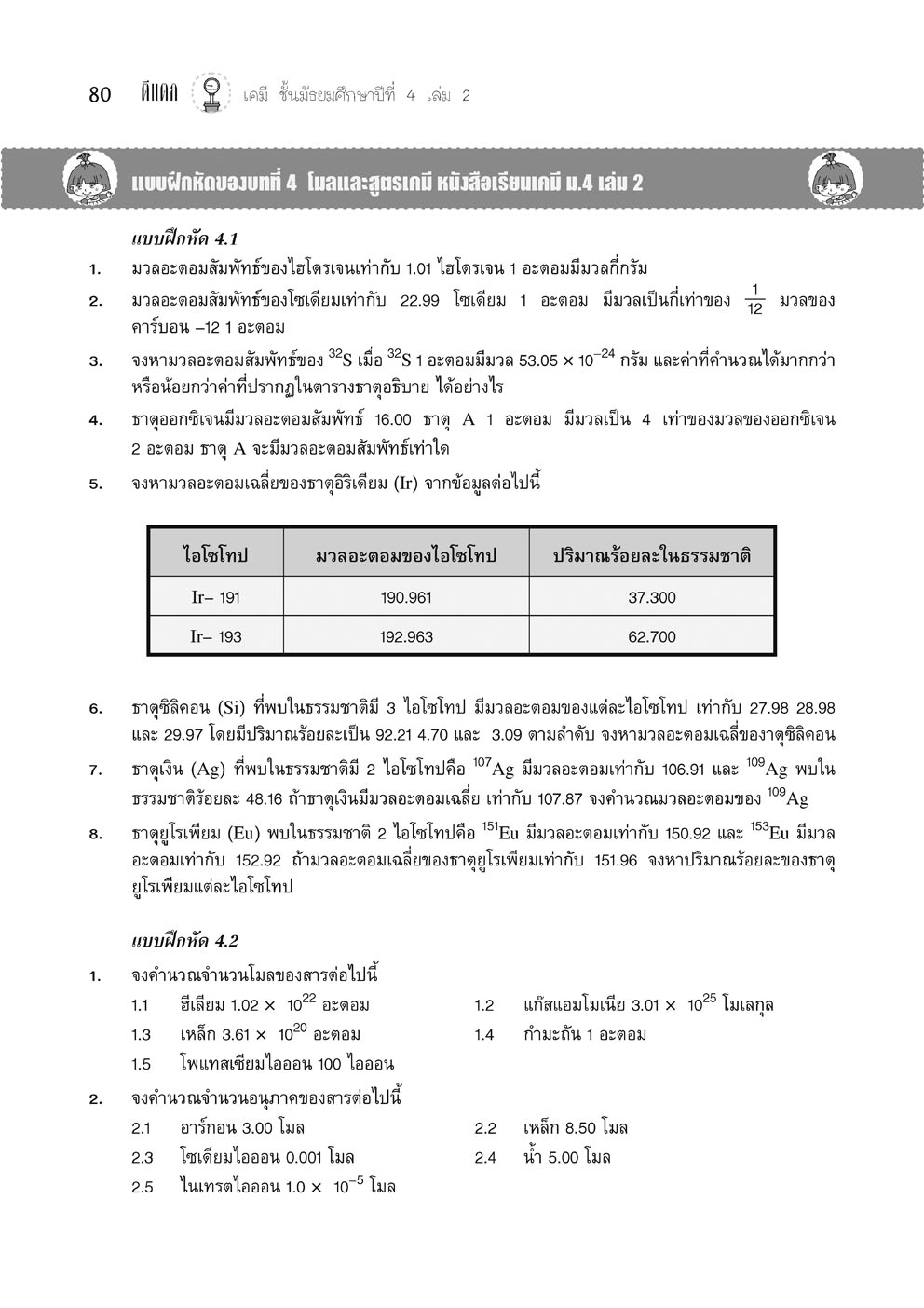 ตีแตกเคมี ม. 4/2 (หลักสูตรใหม่) โดย พ.ศ.พัฒนา