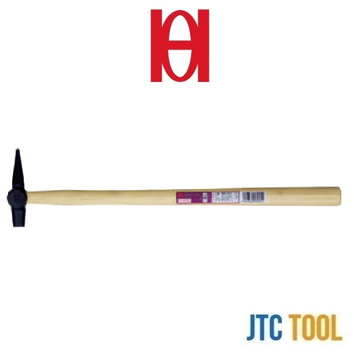 ค้อนเหล็กปลายแหลม-ปากกลมด้ามไม้ - Test Hammer Wooden Handle [Brand: OH]