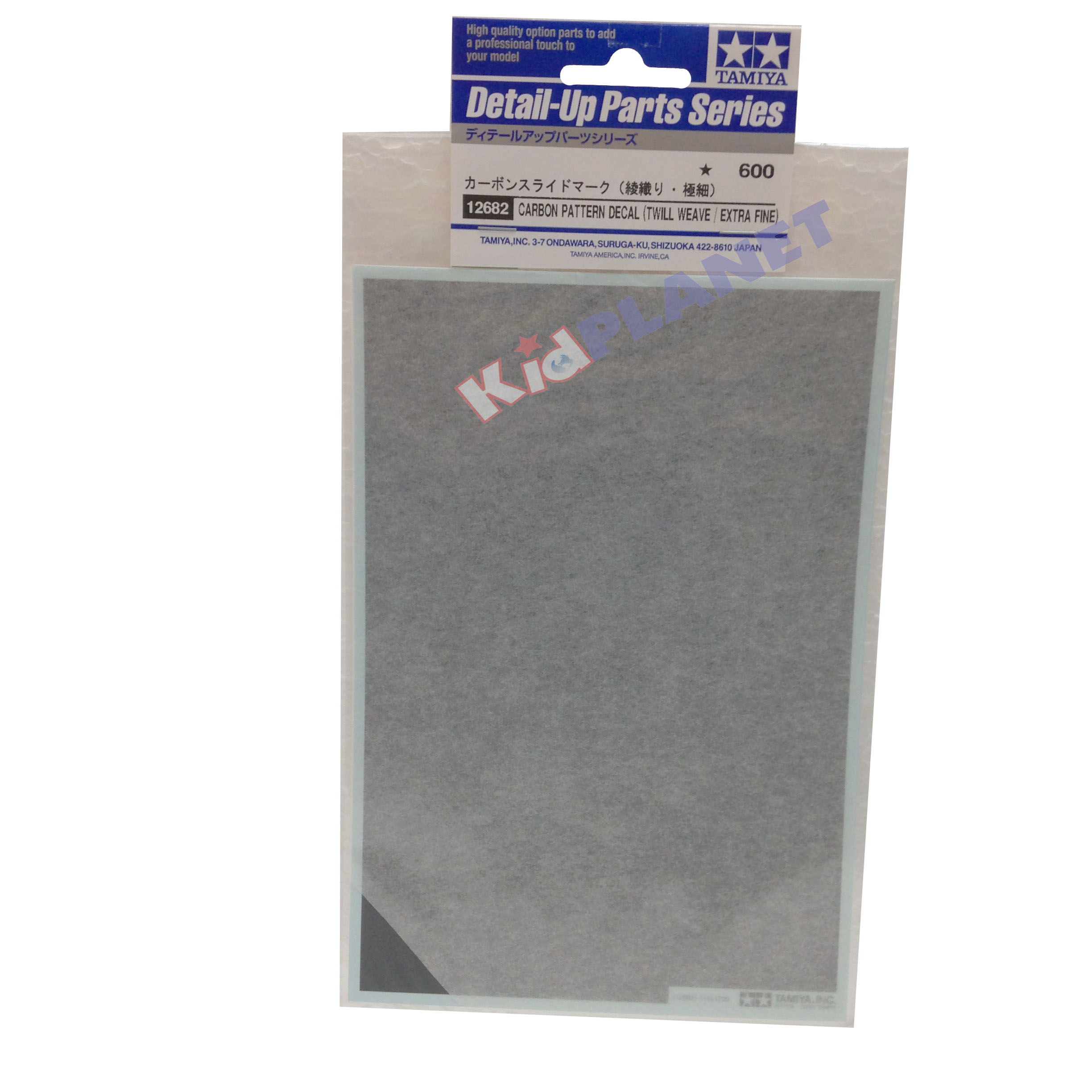 12682 TAMIYA CARBON PATTERN DECAL( TWILL WEAVE / EXTRAFINE)