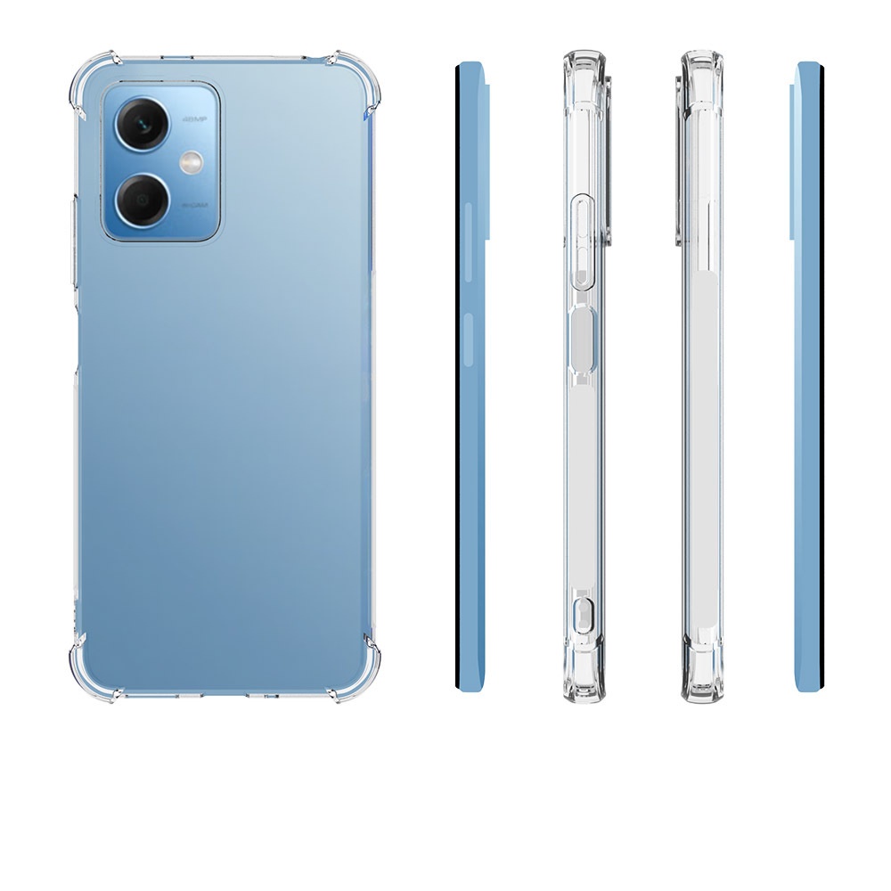 เคส Redmi Note 12 5G ใสเสริมขอบและมุมกันกระแทก