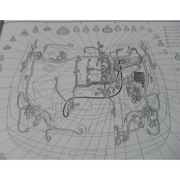หนังสือ วงจรไฟฟ้า (wiring diagram) รถยนต์ Toyota Aristo เครื่องยนต์ 2JZ-GE VVT-i 97.8~ (JP)