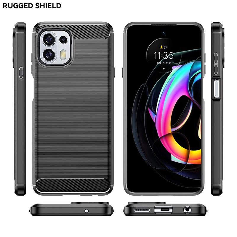 เคส Motorola edge 20 fusion ผลิตจาก TPU กันกระแทกได้ (VICKIE)