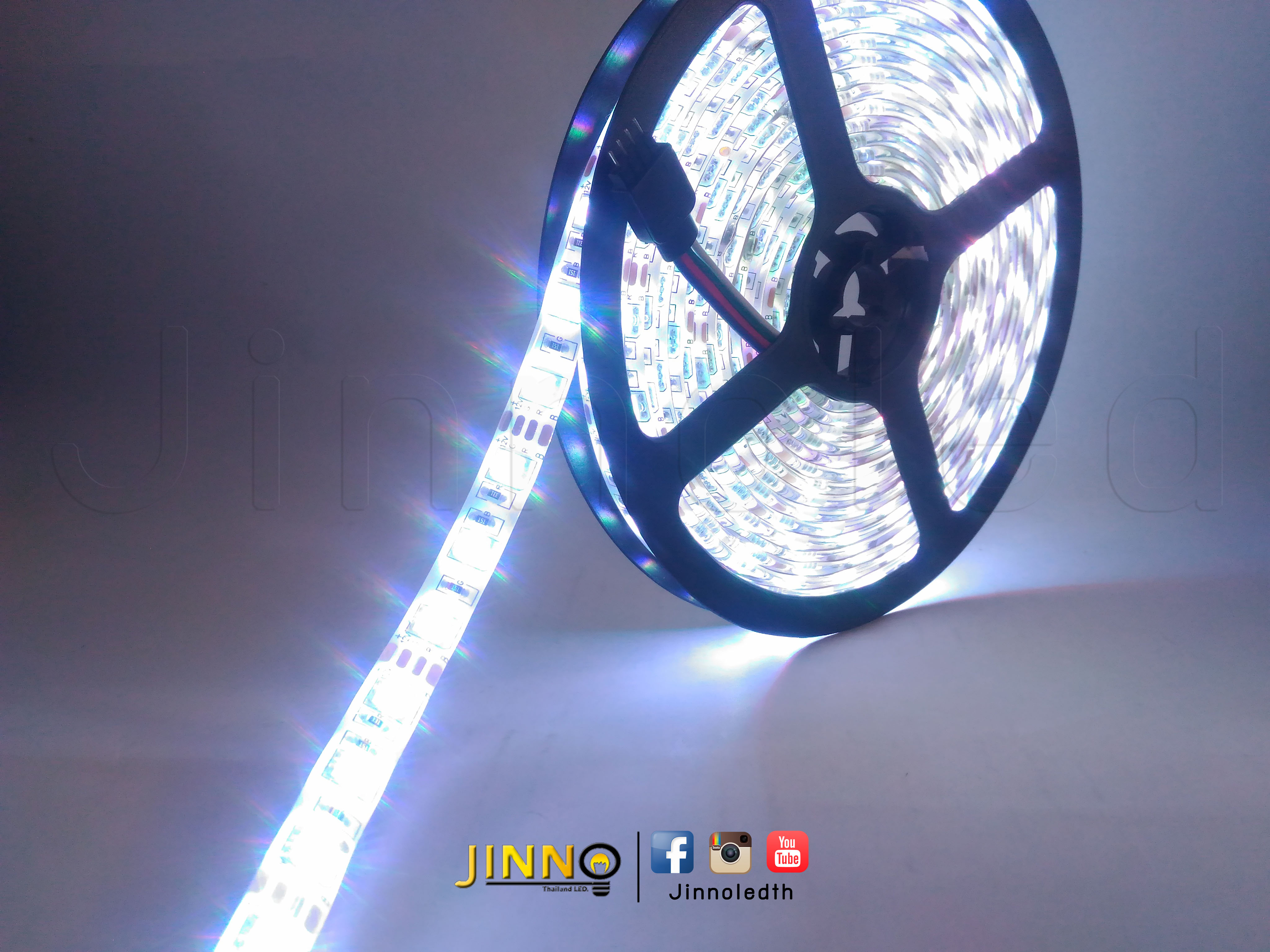 ไฟริบบิ้น 12v รุ่น 5050 IP65 : แบบกันน้ำ