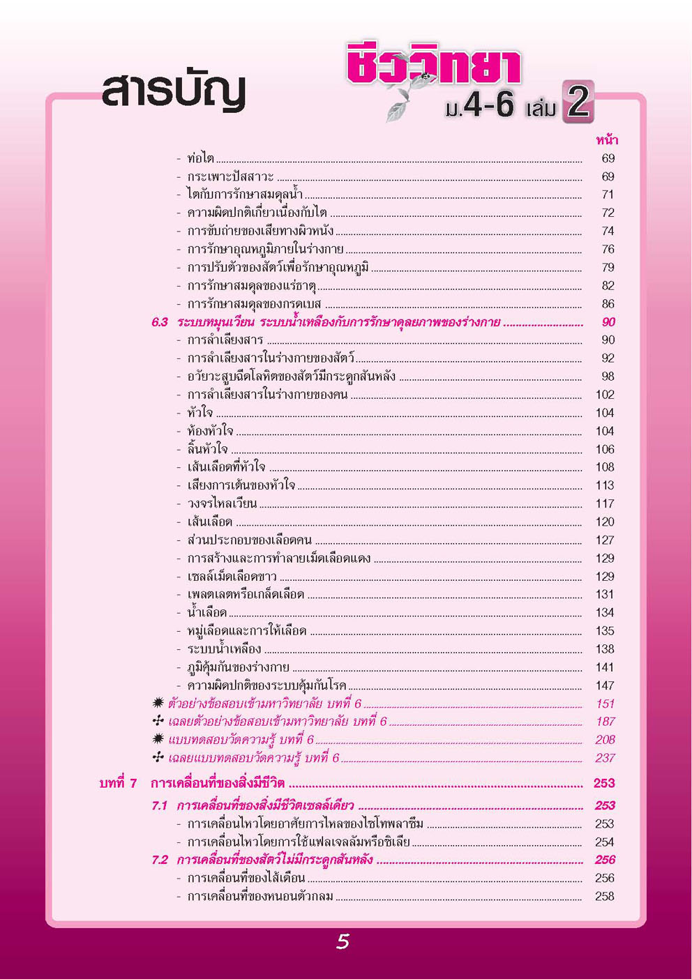 คู่มือชีววิทยา เพิ่มเติม ม. 4-6 เล่ม 2 (หลักสูตร 2551) โดย พ.ศ.พัฒนา