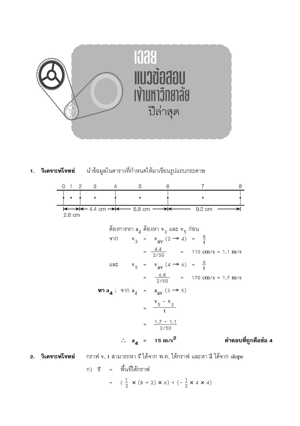 คู่มือ ฟิสิกส์ เพิ่มเติม ม. 4 เล่ม 1 (หลักสูตรใหม่) ปรับปรุงใหม่เพิ่มแนวข้อสอบ A-Level โดย พ.ศ.พัฒนา