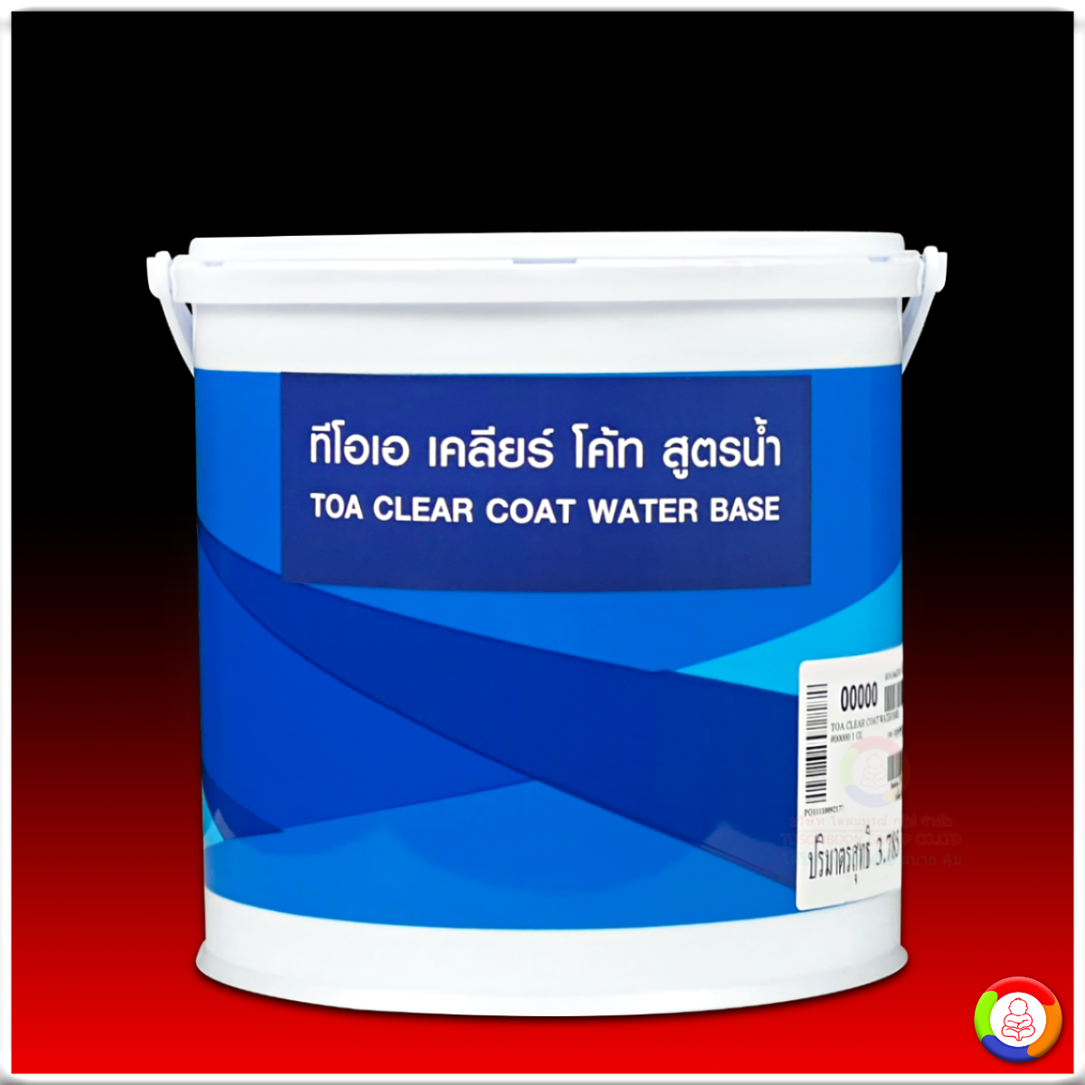 TOA Clear Coat Water Base ทีโอเอ เคลียร์ โค้ท สูตรน้ำ