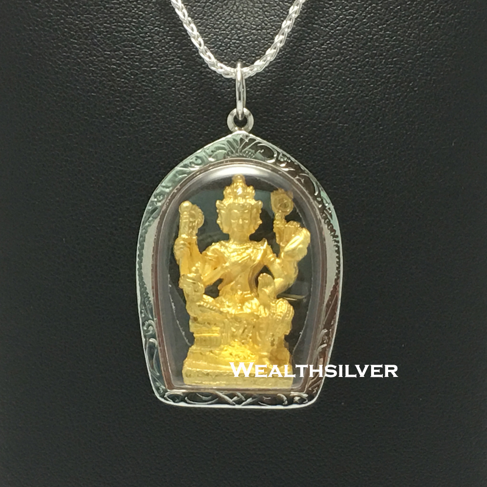 จี้พรีเมี่ยมพระพรหม องค์ทอง XL