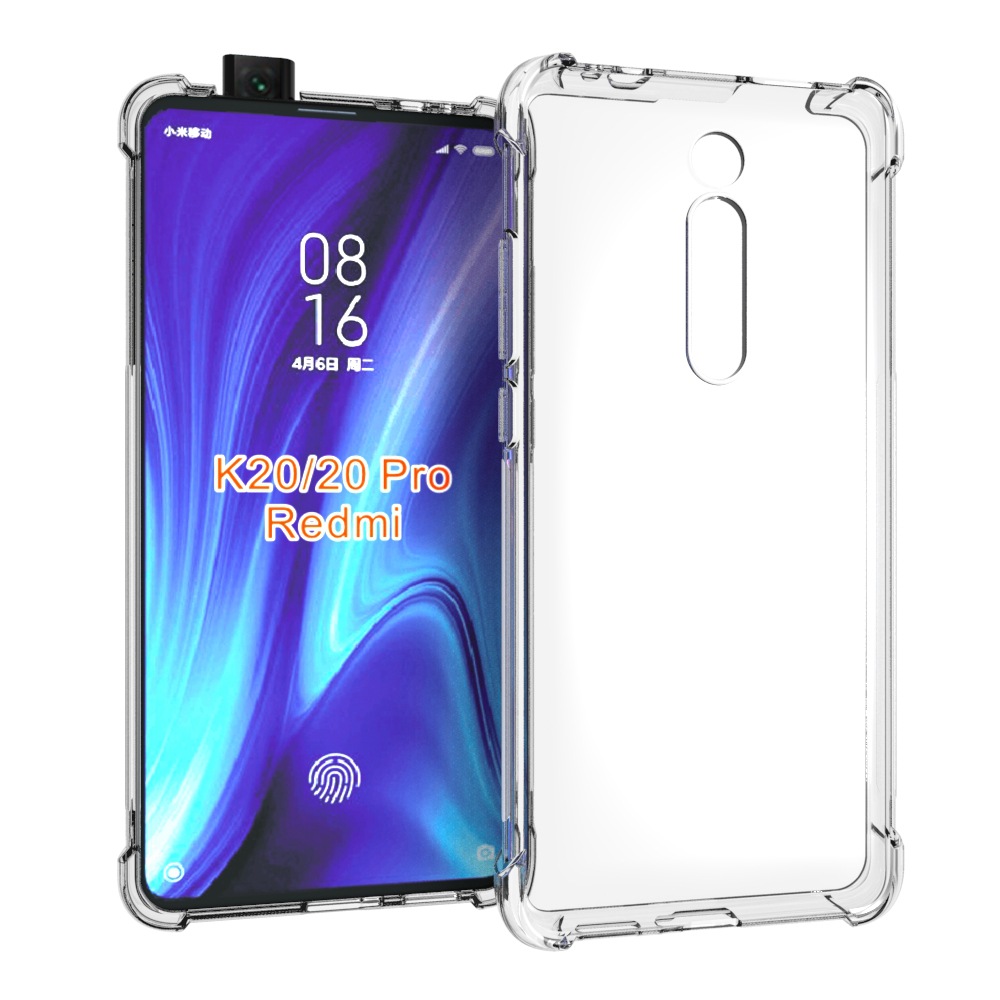 เคส Xiaomi Mi 9T แบบ TPU ใสเสริมขอบและมุมกันกระแทก(ไม่บังกล้องหน้า)