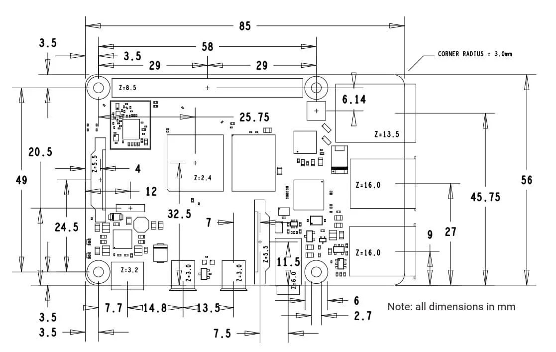 Raspberry Pi 4 Model B 8GB บอร์ด Raspberry Pi 4 Model B