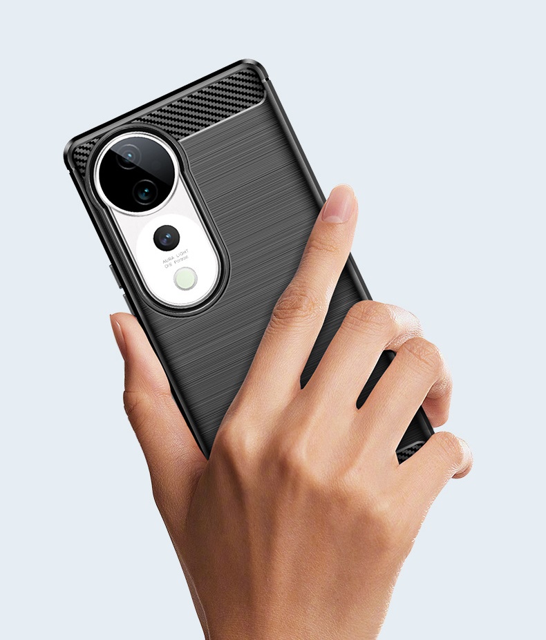 เคส vivo V40 5G ผลิตจาก TPU กันกระแทกได้ (VICKIE)