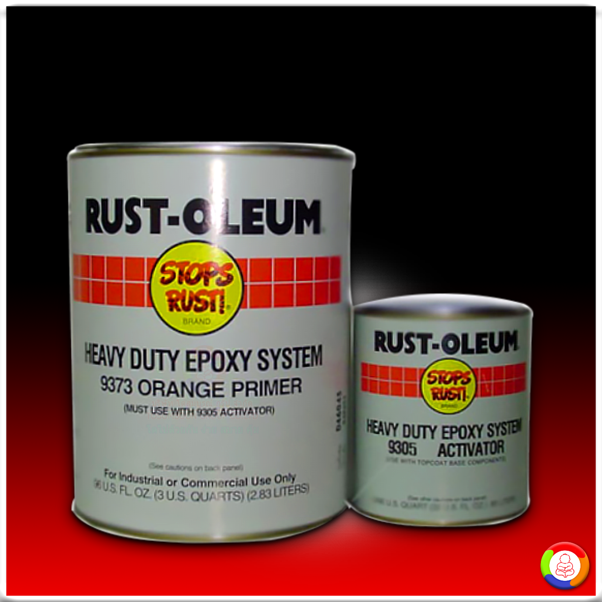 Dyno polyamide Epoxy 9373 Orange Primer สีรองพื้นอีพ็อกซี่ 9373 สีส้ม
