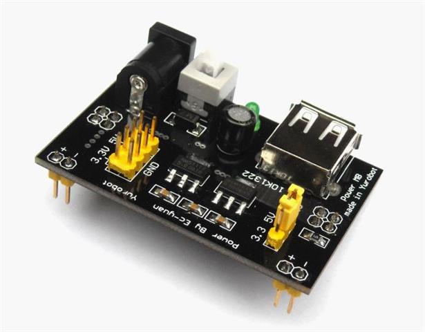 Breadboard Power Supply Module 3.3V/5V อุปกรณ์จ่ายไฟบอร์ดทดลอง
