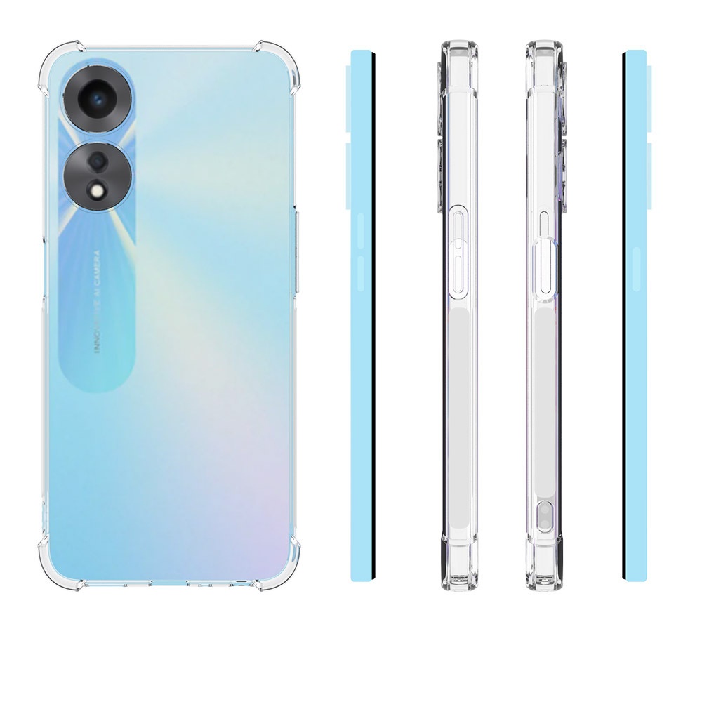 เคส OPPO A78 5G แบบ TPU ใสเสริมขอบและมุมกันกระแทก