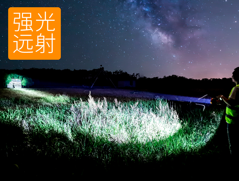 ไฟฉายจับถือ และสะพาย ขนาดใหญ่ Han Guang 2828T