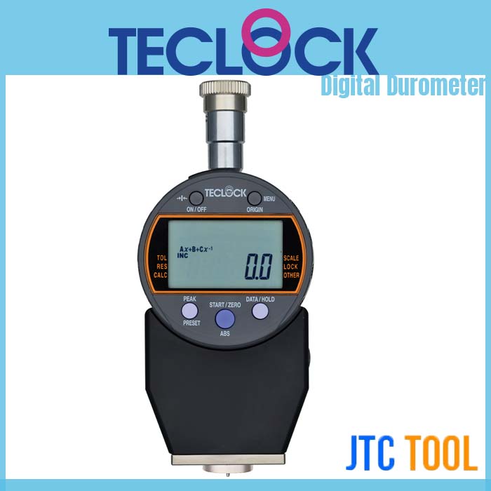 เกจวัดความแข็งยางแบบดิจิตอลชอร์ดี รุ่น GSD-720K - Digital Durometer Shore D No.GSD-720K [Brand: Teclock]