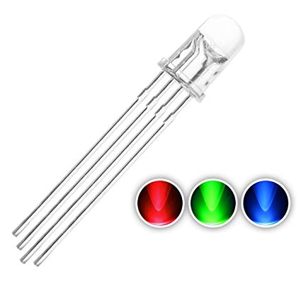 หลอด LED RGB LED 5mm 10 หลอด