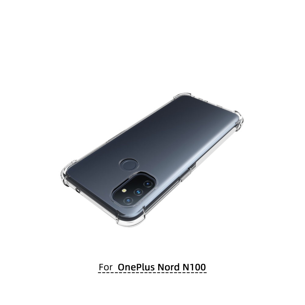 เคส OnePlus Nord N100 ใสเสริมขอบและมุมกันกระแทก