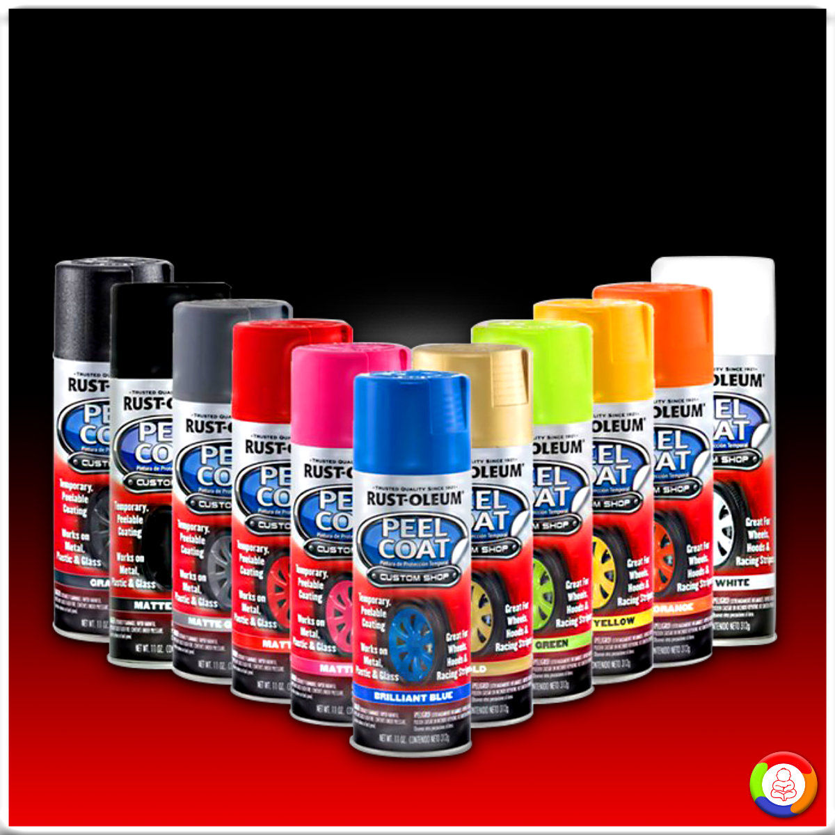 Rust-Oleum Peelcoat Spray สีสเปรย์พ่นลอกได้