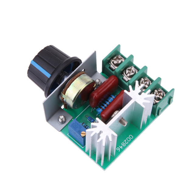 2000W AC 50-220V 25A Adjustable Motor Speed Controller Voltage Regulator