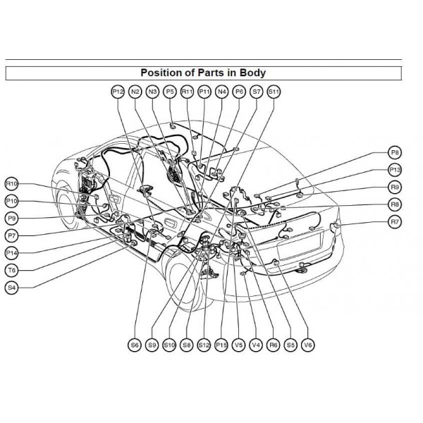 CD คู่มือซ่อม WIRING DIAGRAM TOYOTA PRIUS เครื่องยนต์ 1NZ-FXE