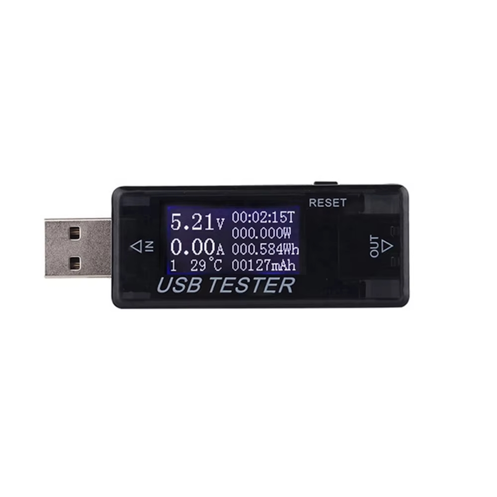 KWS-MX17 USB Tester Charger doctor Current Voltage Capacity Power Test เครื่องวัดแรงดันและกระแสไฟฟ้า