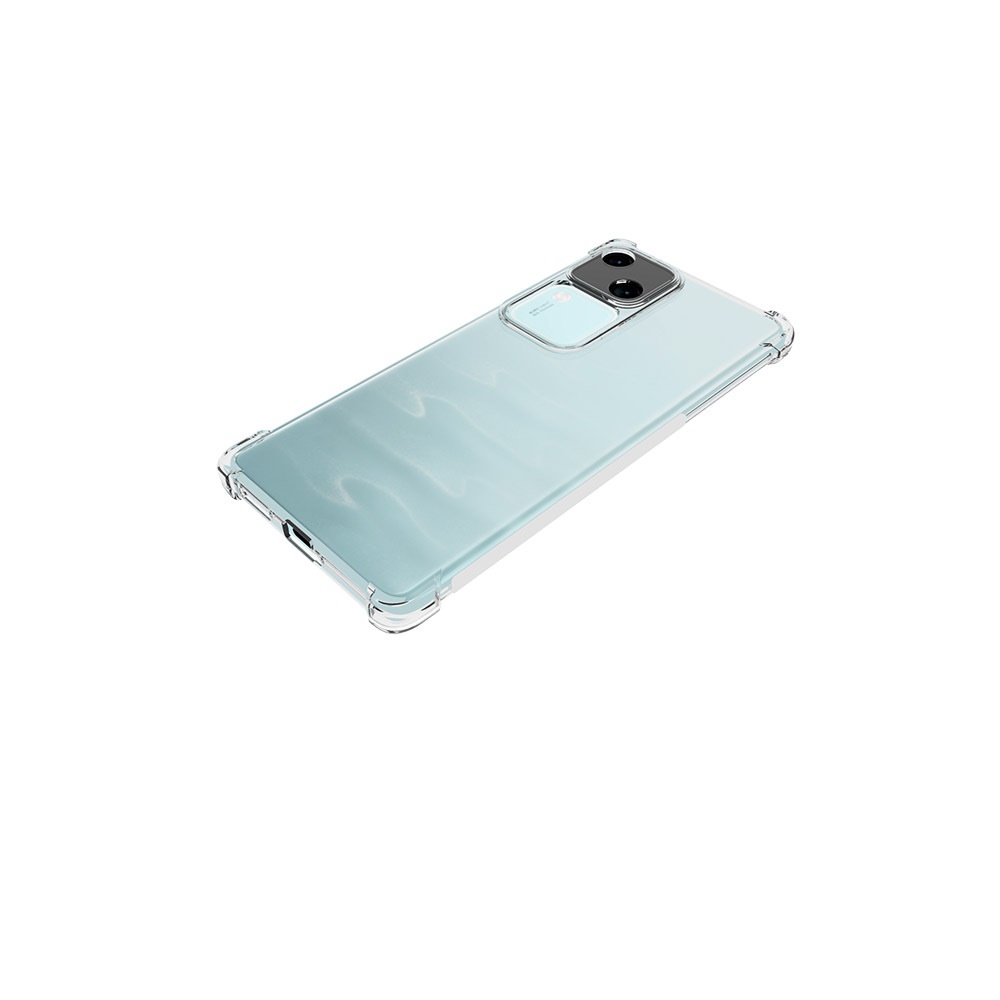 เคส Vivo V30 แบบ TPU ใสเสริมขอบและมุมกันกระแทก
