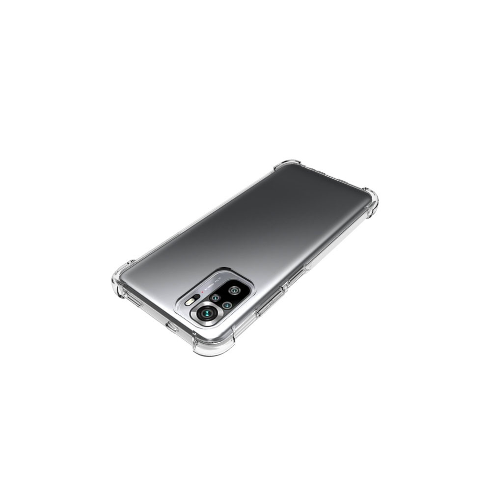 เคส Xiaomi Redmi Note 10/Note 10S แบบ TPU ใสเสริมขอบและมุมกันกระแทก