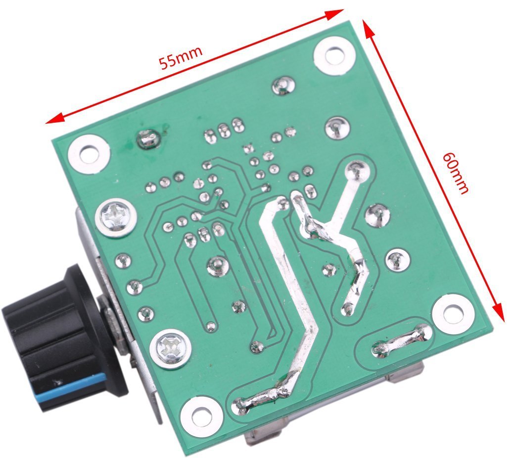 Stepless PWM Motor Speed Controller DC12V-40V 10A