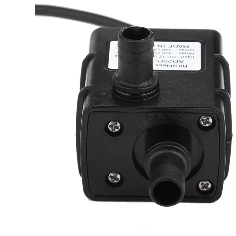 12V 5W Submersible DC Brushless Water Pump ปั้มน้ำ ปั้มน้ำขนาดเล็ก ปั้มแช่ กำลังสูบ 240 ลิตรต่อชั่วโมง