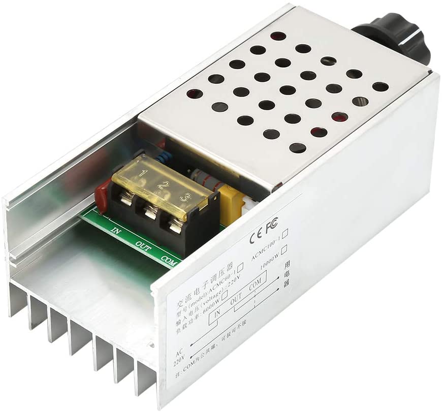 โมดูลปรับแรงดันกระแสสลับ 6000W AC 220V to 0-220V Voltage Regulator Module