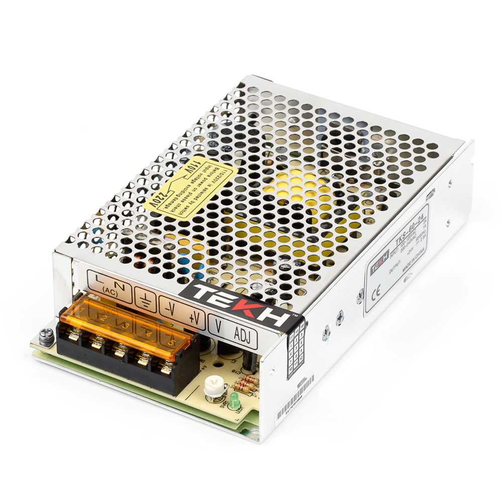 TEKH™ TKS-60-24 Switching Power Supply 24V 2.5A 60W