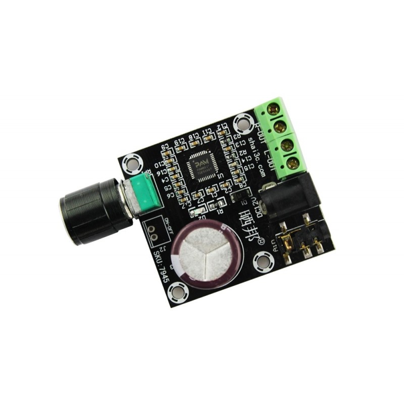 PAM8610 Dual Channel DC 12V 15W*2 HD High Power Pure Audio Amplifier Board