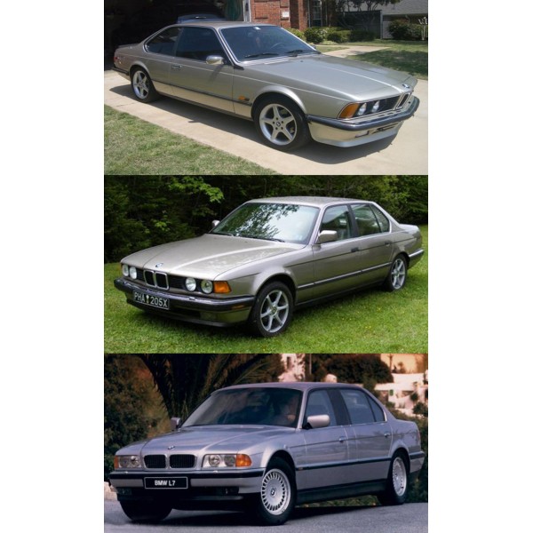 CD รวมวงจรสายไฟ WIRING DIAGRAM BMW ซีรี่ย์ 6, 7, L7 ปี 87 - 95