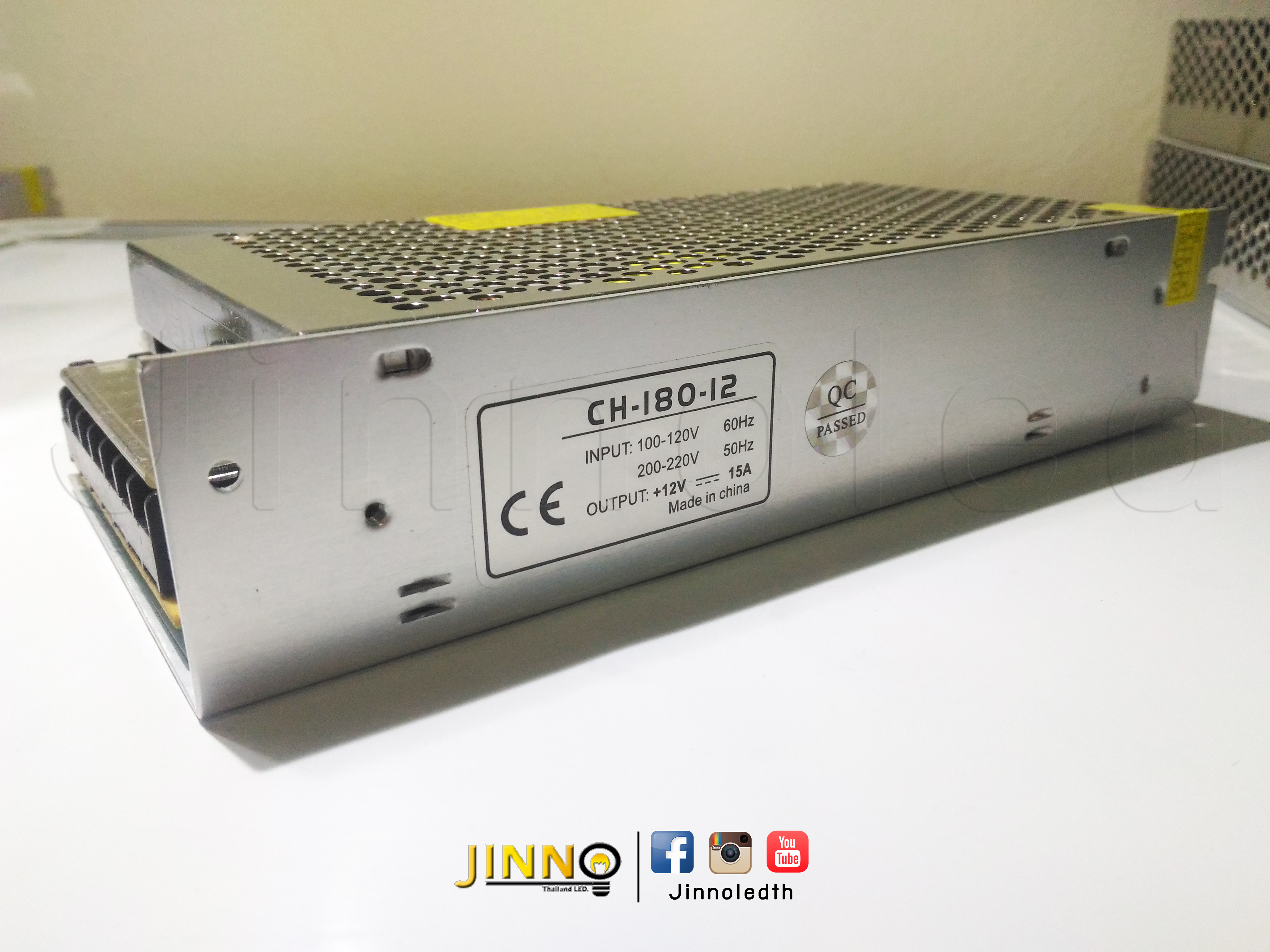 หม้อแปลง 12 โวลต์ 180 วัตต์ 15A/ 12v 180w 15A transformer