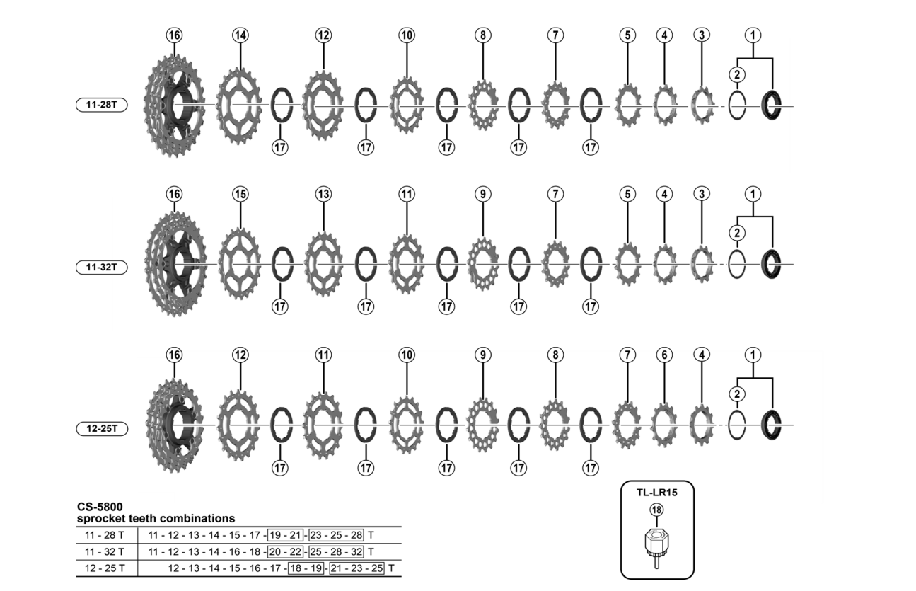 ใบสเตอร์แยก CS-5800