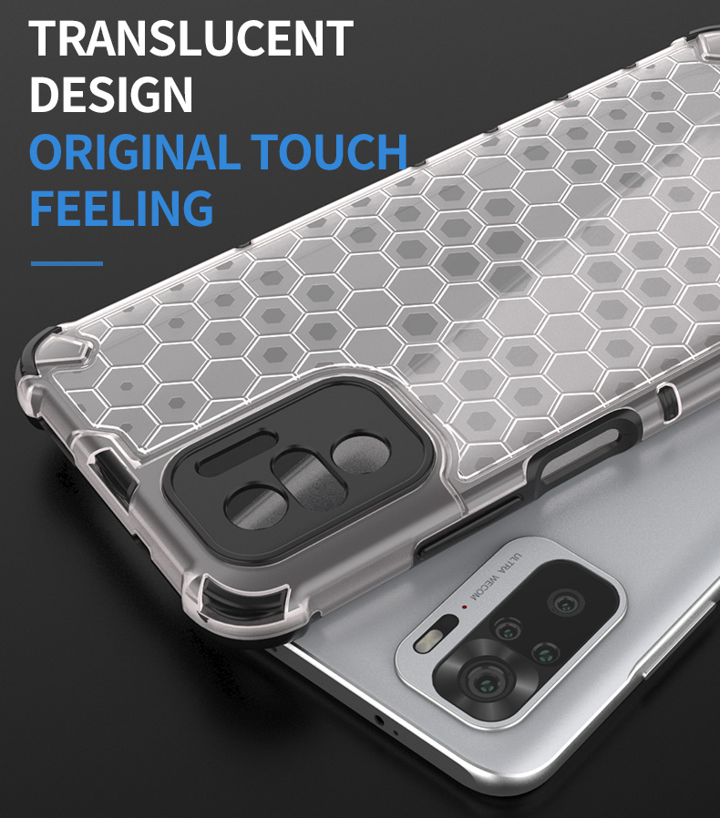 เคส Xiaomi Redmi Note 10 ลายรังผึ้งกันกระแทกได้