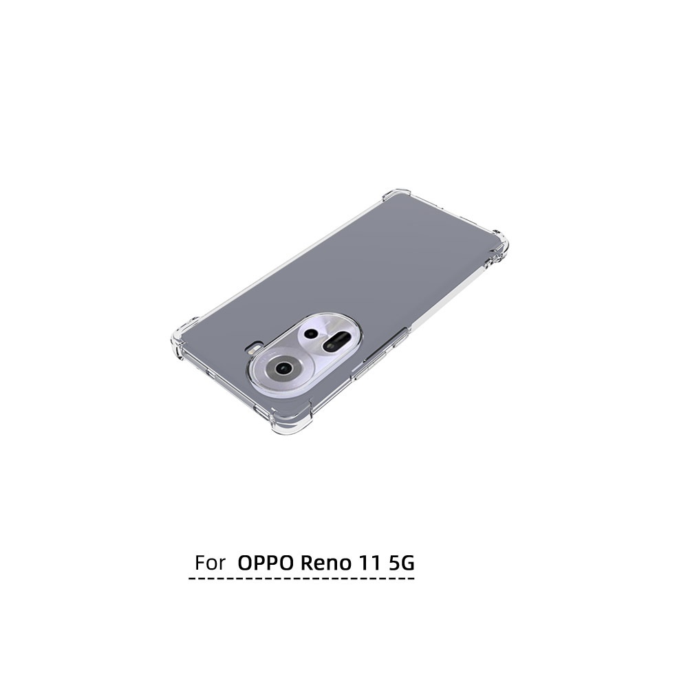 เคส OPPO Reno11 5G แบบ TPU ใสเสริมขอบและมุมกันกระแทก