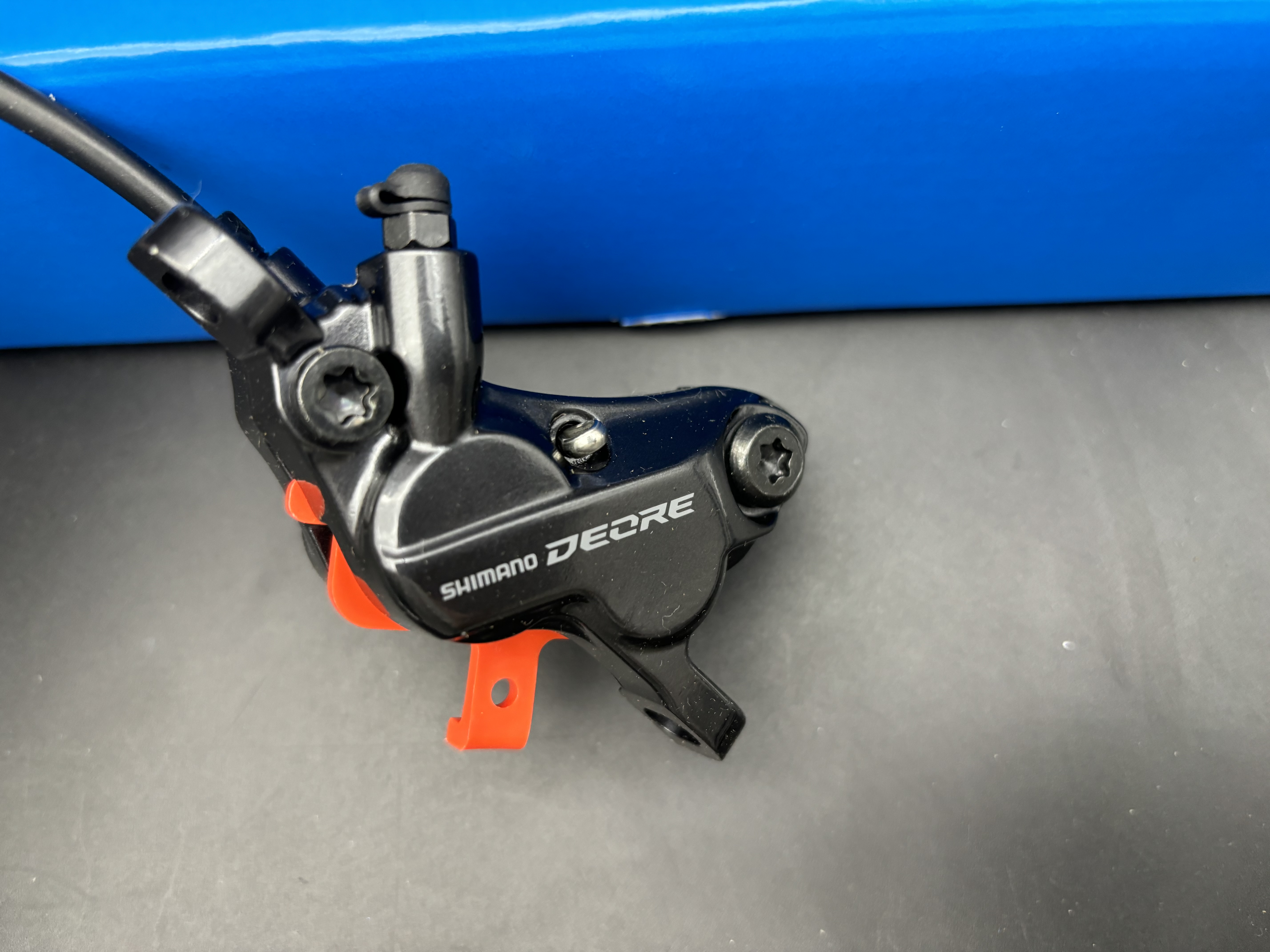 ชุดดิสเบรกหน้า + หลัง DEORE รุ่น BL-M6100/BR-M6120 แบบ 4 Port